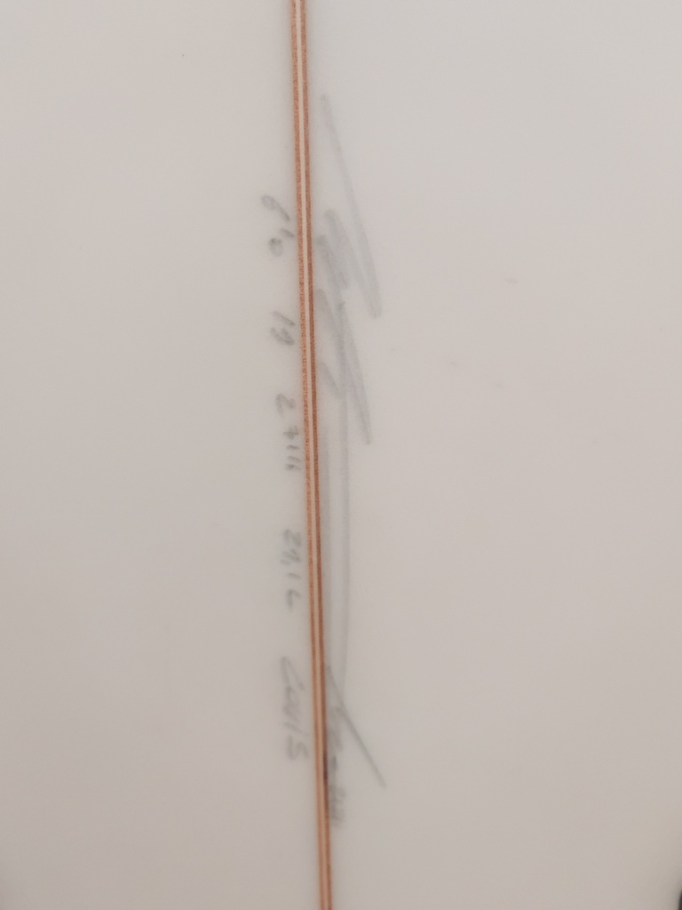 SHORTBOARD DADDYSEAL MODEL YARDIES 2.0 Taille 6'0 x19 x 2'7/16 = 29,1l