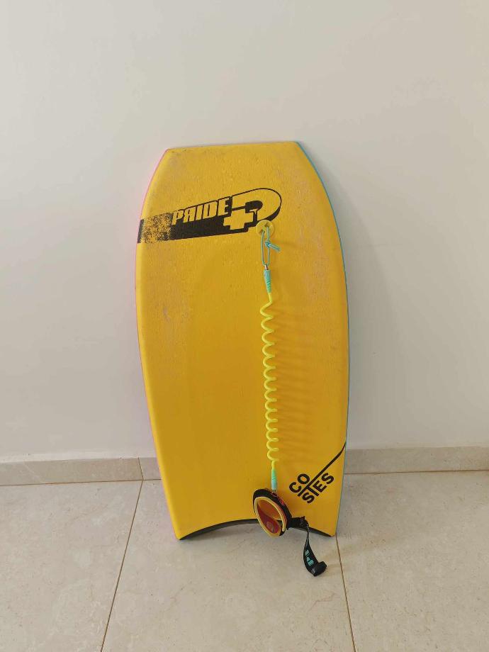 Planche de Bodyboard - Pierre louis coste Pro Model Radial flex avec leash