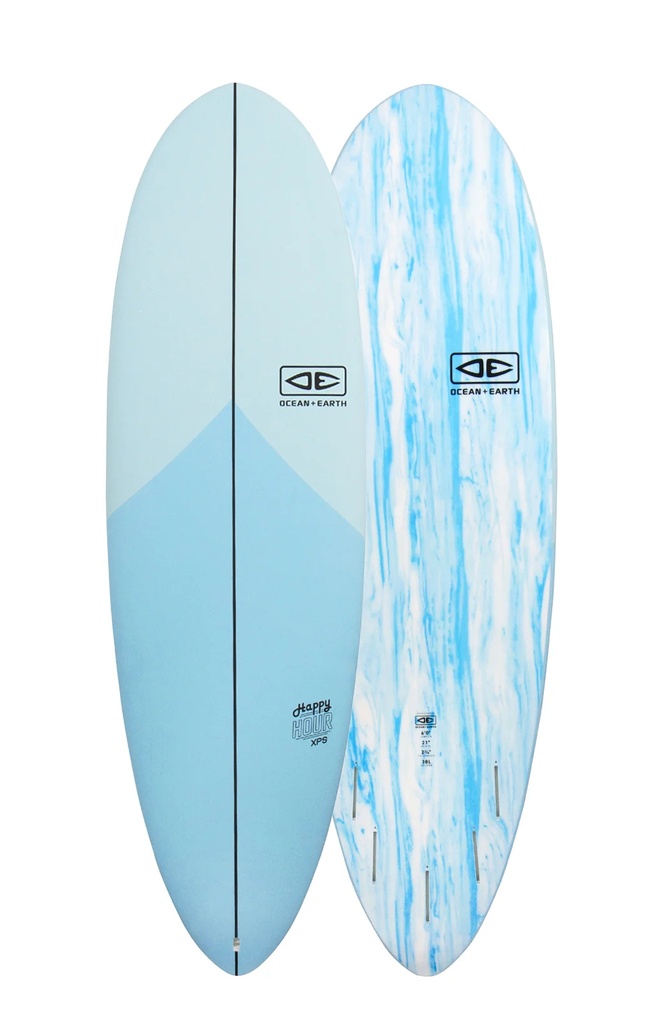 Happy Hour Epoxy recouvert de mousse 6'0" Volume 37,6 L