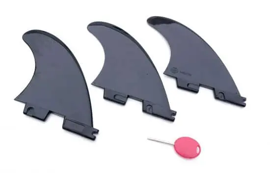 3 FINS Dérives PVC RIGIDE FCS 2 