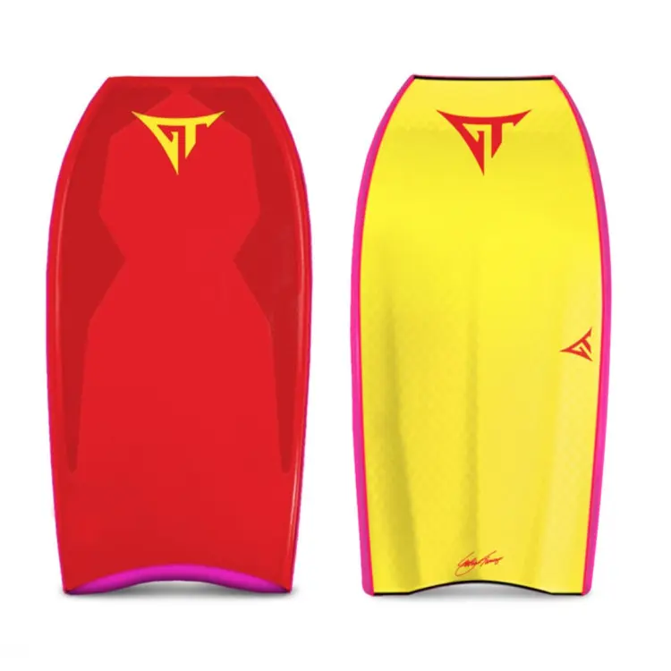 BODYBOARD GT BOARDS MEGA-T ROUGE/ROSE/JAUNE Taille 41 & 42