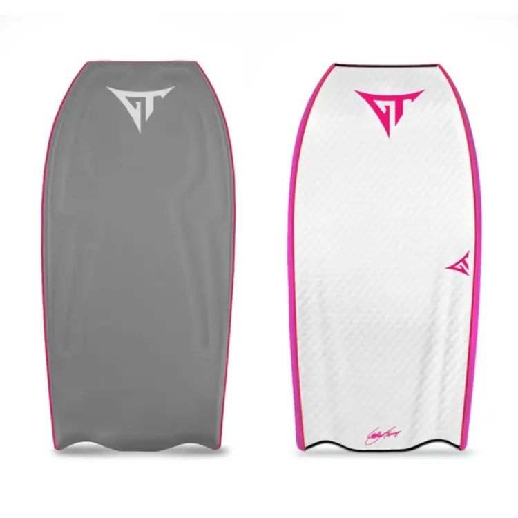 BODYBOARD GT BOARDS MEGA-T GRIS FROID/ROSE/BLANC