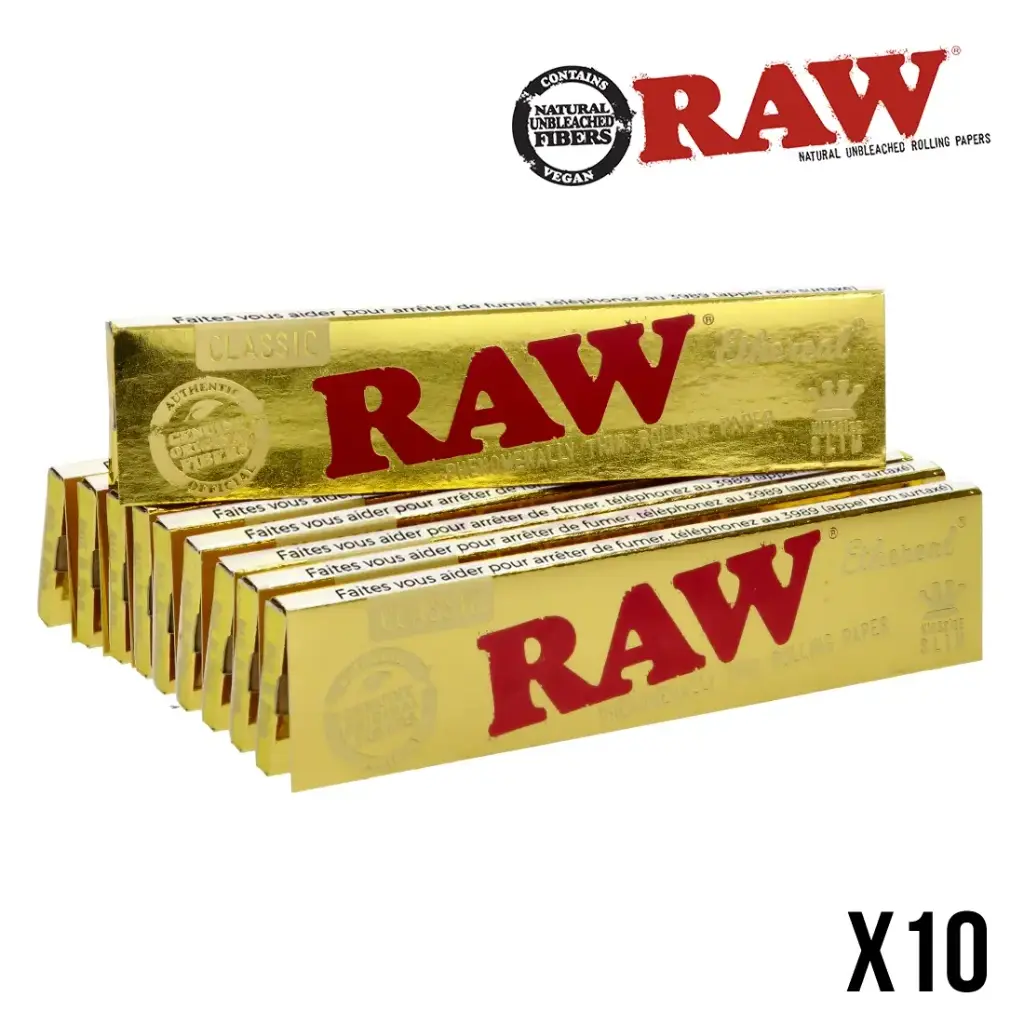 FEUILLES A ROULER RAW ETHEREAL KS SLIM x 10