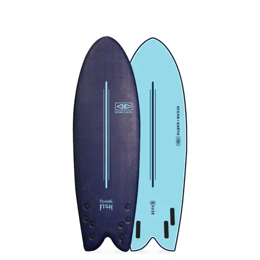 Planche souple Quad Flying Fish Ezi Rider 5'8" volume  48 L 