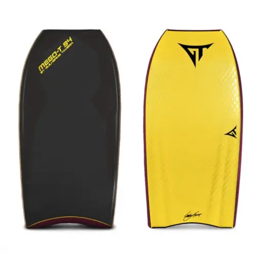 BODYBOARD GT BOARDS MEGA-T 94 BLACK/YELLOW