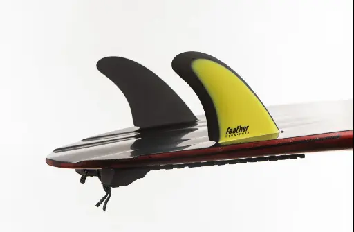 2 FINS MODERN KEEL JAUNE