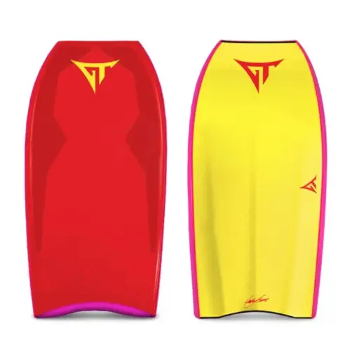 BODYBOARD GT BOARDS MEGA-T ROUGE/ROSE/JAUNE Taille 41 & 42